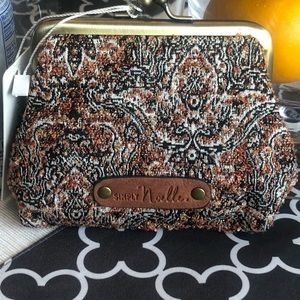 Amber Browns coin purse /cosmetic bag. NWT